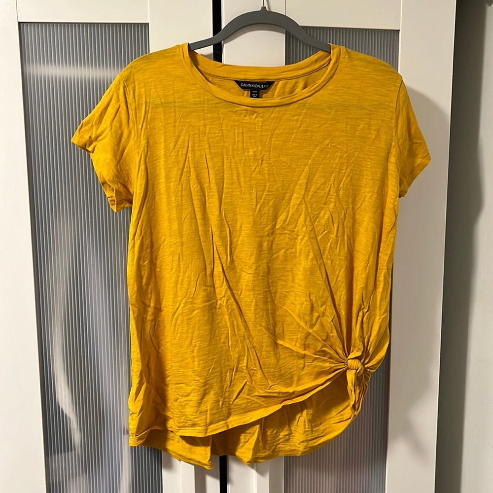 Calvin Klein Jeans Yellow Tee